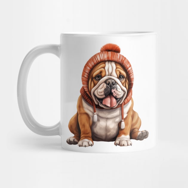 Winter Bulldog by Chromatic Fusion Studio